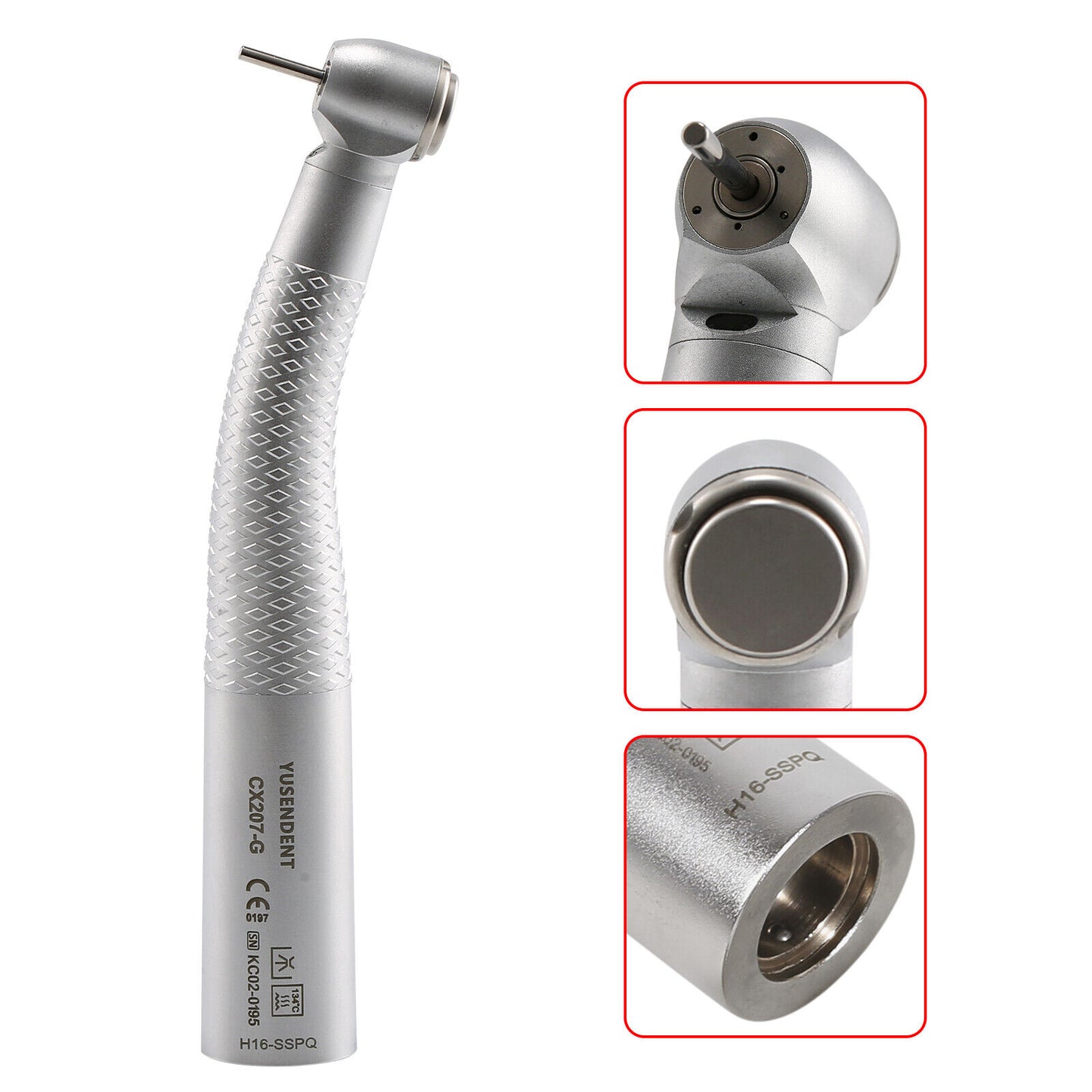 COXO Dental Turbinenhandstück CX207-G TORQUE HEAD (H16-KTPQ)